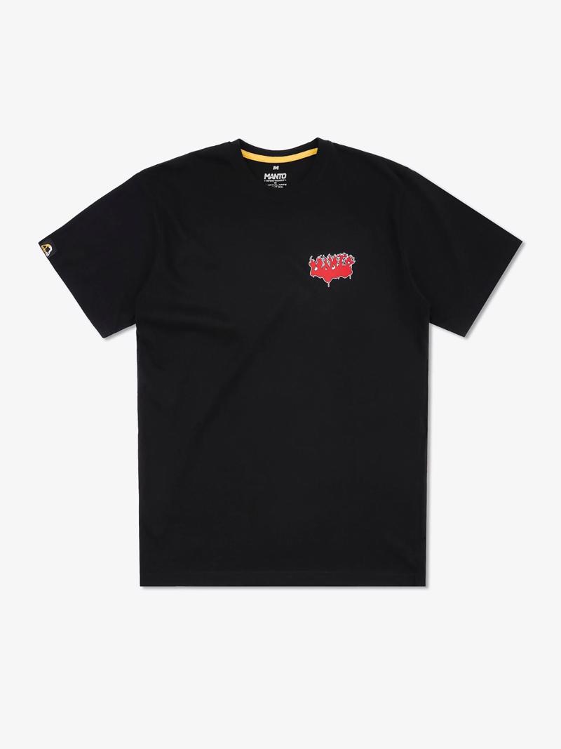 MANTO blaze t-shirt -black